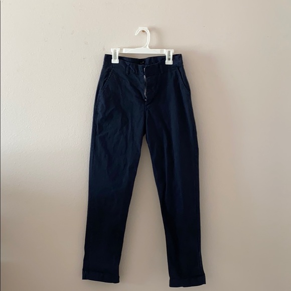 Twill pants in navy - Picture 1 of 3